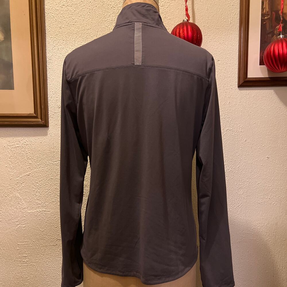 Women's Champion Gray Activewear Half Zip Pullover Top Size XL - Picture 8 of 14